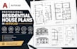 create professional residential house plans in autocad