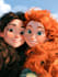 make a disney cartoon illustration