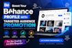 boost your behance profile with targeted audience promotion