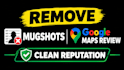 remove harassing mugshots search results and bad google maps links
