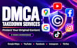 send dmca takedowns to google maps and social media