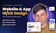 design or redesign modern website uiux in figma