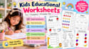 design fun educational worksheets for kids