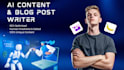 do professional ai content writing articles and blog posts