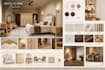 design your room with mood board and 3d render
