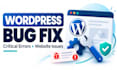 fix wordpress bugs and critical errors