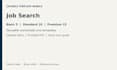provide job search and interview templates