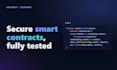 develop secure solidity smart contracts with full foundry tests
