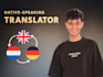 translate between english, german, and dutch