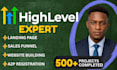 setup gohighlevel automation, ghl expert, go high level