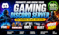 gaming server advertising growth fivem roblox minecraft gaming server  promotion