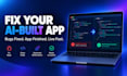 fix, debug and finish your ai generated web app