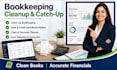 do quickbooks cleanup and catchup bookkeeping
