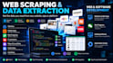 scraping, data extraction and custom python automation