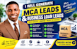 generate mca leads, business loan leads