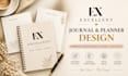 design prayer journal, guided journal, and planner
