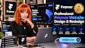framer website design framer website develop framer website free hero section