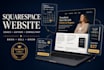 squarespace redesign, coaching website, life coach website, business coach