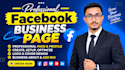 create and setup a professional facebook business page