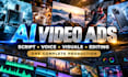 create ai video ads with script, voiceover, visuals and professional editing