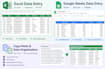 do accurate data entry in excel and google sheets