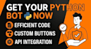 create a simple python telegram bot using aiogram
