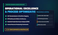 improve operational excellence with kpis, sops, and process optimization