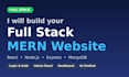 build a full stack website with react,node js and database
