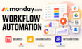 set up monday com boards dashboards automations and integrations