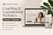 create squarespace coaching website, consultation website redesign squarespace