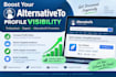boost your alternativeto profile visibility professionally