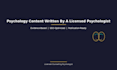 write psychology content that understands the human mind