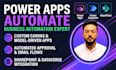 build custom power apps, power automate flows, and canvas apps