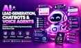 build ai lead generation, chatbot, voice agents and auto follow ups