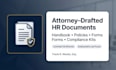 draft a complete legal HR documentation and onboarding package