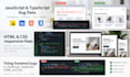 fix javascript, typescript, HTML and CSS bugs