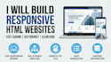 build a static HTML website
