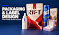 design premium product packaging and labels
