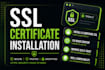 install an SSL certificate and enable https on your website