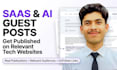 publish saas and ai guest posts on relevant tech websites