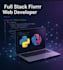 build a full stack web application with python and django