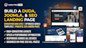build duda website builder design duda seo landing page joomla template design