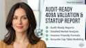prepare an audit ready 409a valuation and startup valuation report