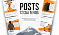 design instagram and facebook posts