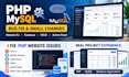 fix PHP mysql website bugs and make small changes