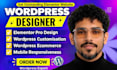 wordpress website design wordpress website development using element or pro