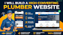 design a fast mobile website for your plumbing services