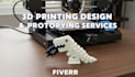 create 3d printing design, stl file and 3d cad model