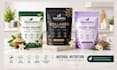 design custom standup pouch packaging and flexible bag label