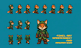 create pixel art animation and sprite sheet pixel animation nsfw pixel art
